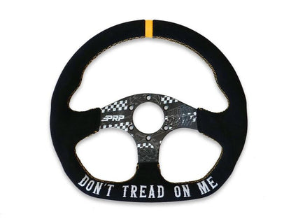 PRP Seats PRP Dont Tread on Me Comp-R Suede Steering Wheel (D-Shaped) G248-TR G248-TR Photo - Primary