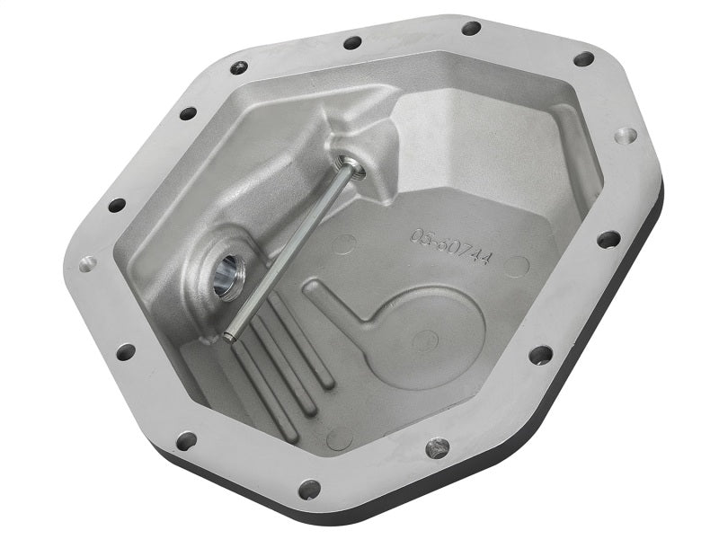 aFe Pro Series Rear Differential Cover Kit Black w/Machined Fins, Gear Oil 46-70352-WL Photo - Unmounted