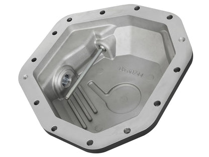 aFe Pro Series Rear Differential Cover Kit Black w/Machined Fins, Gear Oil 46-70352-WL Photo - Unmounted