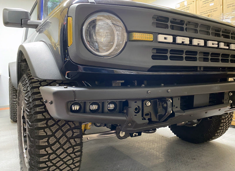 ORACLE Lighting 21-22 Ford Bronco Triple LED Fog Light Kit for Steel Bumper - White 5890-001 5890-001 Photo - lifestyle view