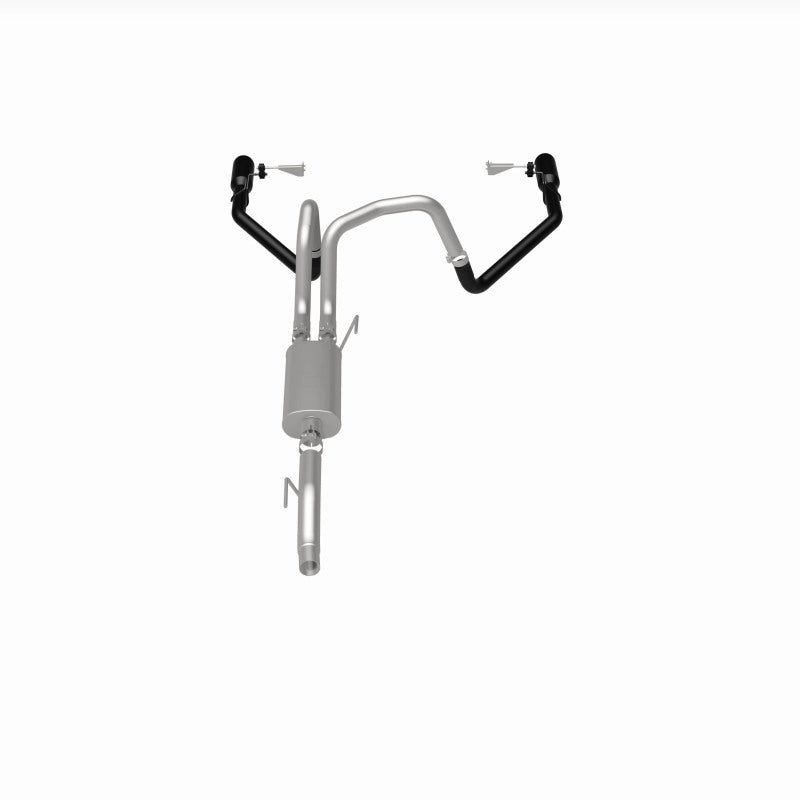 Magnaflow 21 Ford F-150 Street Series Cat-Back Performance Exhaust System- Dual-Split Rear Exit 19562 19562 360 Degree Image Set