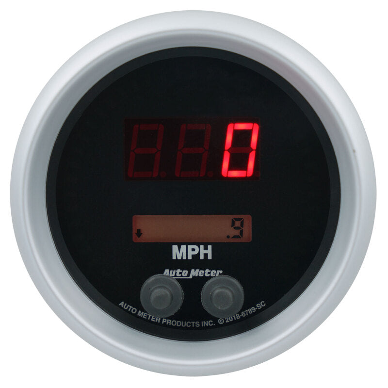 Autometer 85.7mm Black Switchable 260 MPH / 260 KM/H Speedometer Sport-Comp Elite Digital Gauge 6789-SC 6789-SC User 2