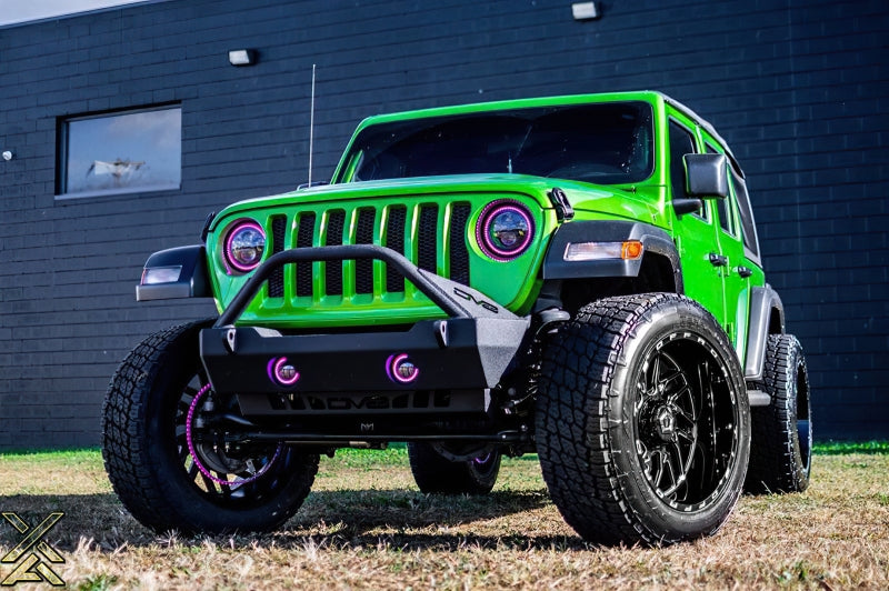 ORACLE Lighting Oracle 7in High Powered LED Headlights - Black Bezel - ColorSHIFT 2.0 5769-333 5769-333 Photo - lifestyle view