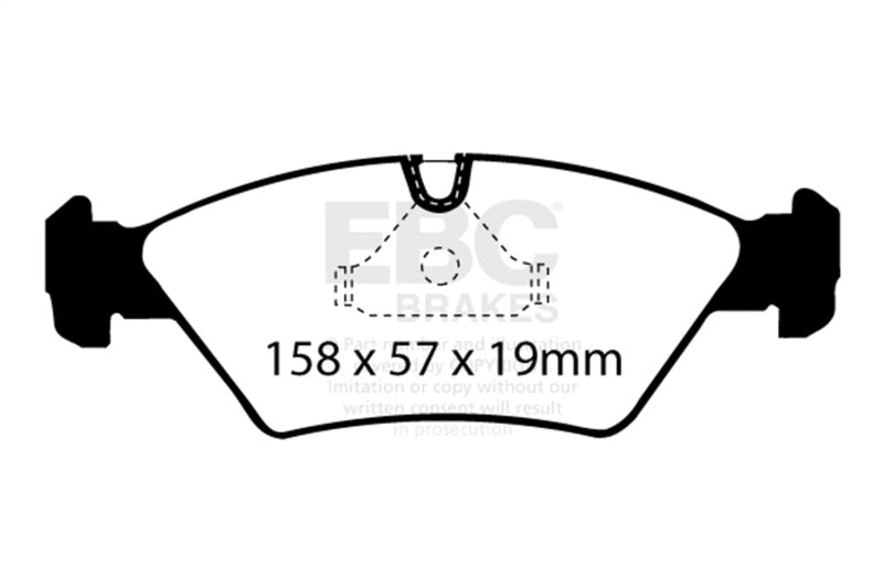EBC Disc Brake Pad Set DP2414 Photo - Primary