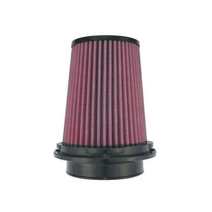 Injen 8-Layer Oiled Cotton Gauze Air Filter 4.0in ID/ 6.0in Base / 6.3in Height / 4in Top X-1112-BR X-1112-BR Photo - Primary
