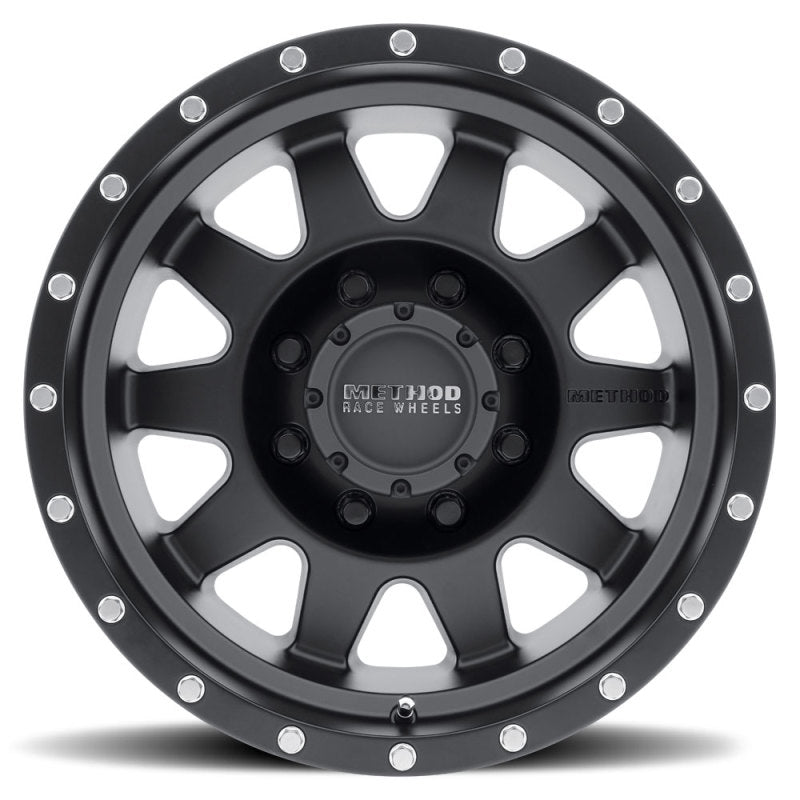 Method Race Wheels MR301 The Standard Wheel Matte Black 18x9 +18 8x6.5 MR30189080518 Photo - Close Up
