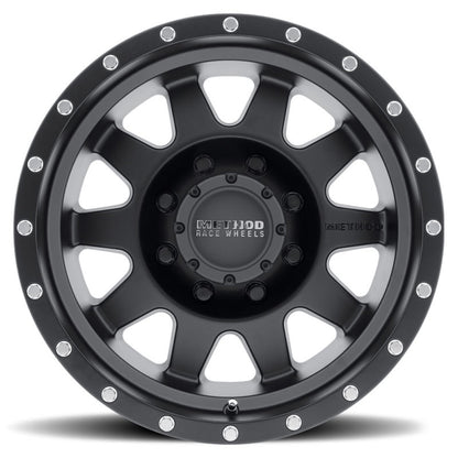 Method Race Wheels MR301 The Standard Wheel Matte Black 17x8.5 +25 8x6.5 MR30178580525 Photo - Close Up