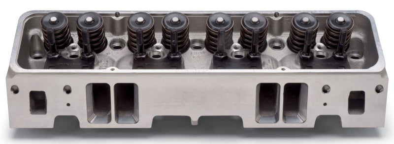 Edelbrock Single SBC Chevy Cylinder Head, Hydraulic Flat ETEC-200 Complete 60989 Photo - Primary