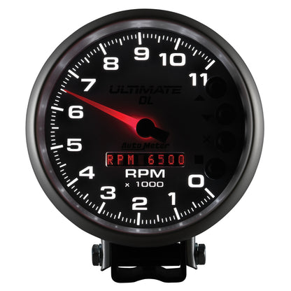 Autometer 5 inch Ultimate DL Playback Tachometer 11000 RPM - Silver 6895 6895 User 4