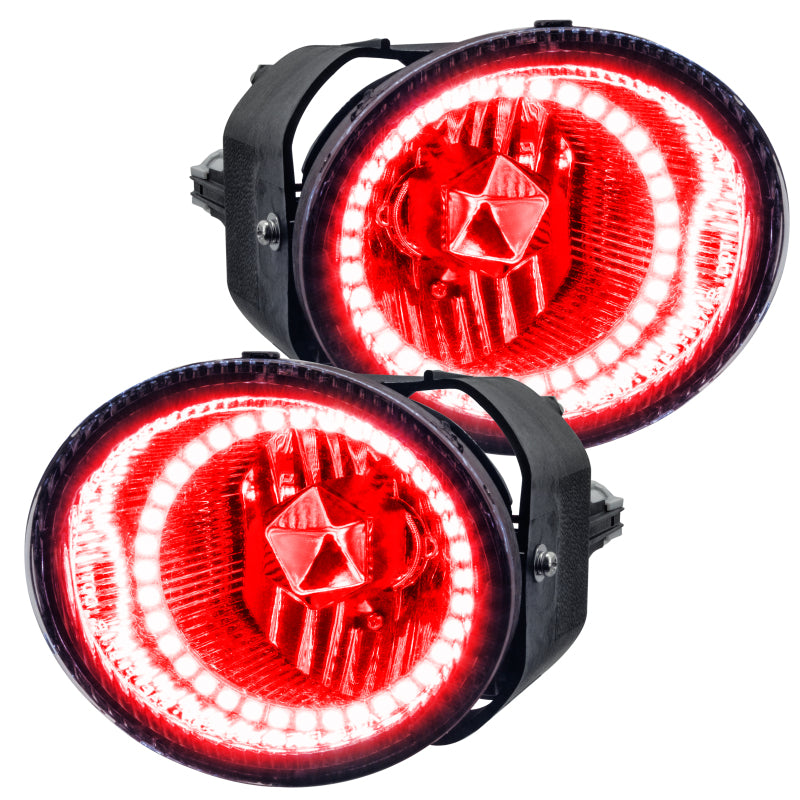 ORACLE Lighting 01-02 Nissan Frontier Pre-Assembled LED Halo Fog Lights -Red 8904-003 8904-003 Photo - Primary