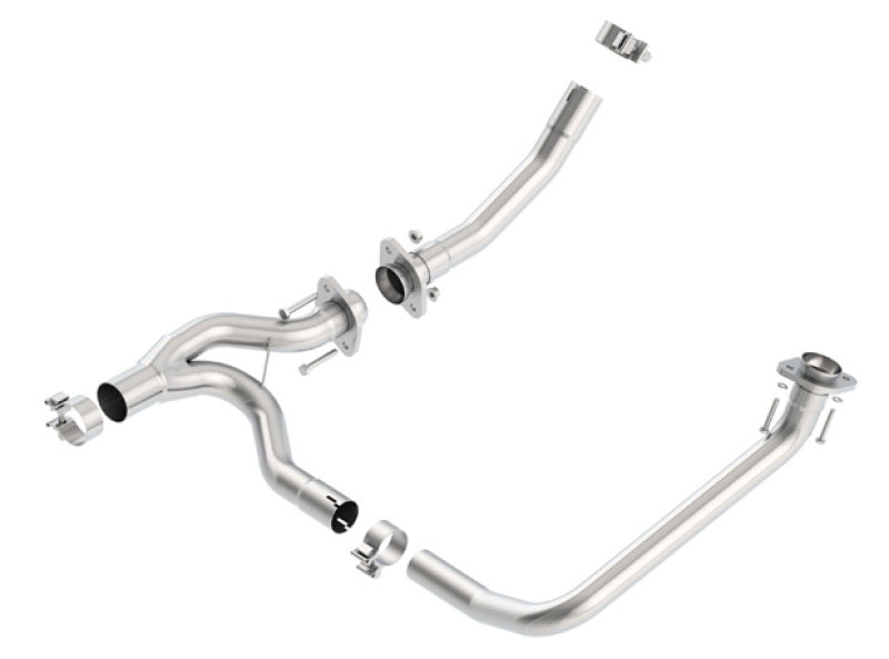 Borla 2012-2016 Jeep Wrangler JK 3.6L 2 & 4 Door Y-Pipe 60595 60595 Photo - Primary