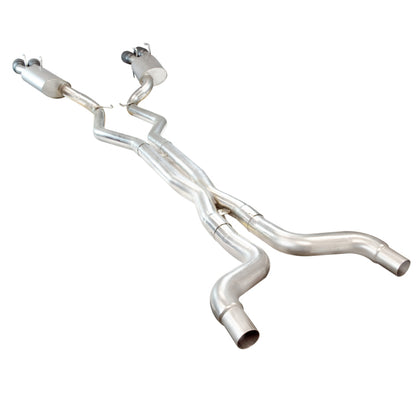 Kooks 10-15 Chevy Camaro SS/ZL1/1LE 3in Cat Back w/ 4in Slash Cut Black Tips 22504280 22504280 Photo - Primary