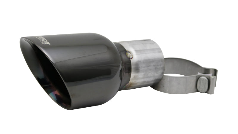 Corsa Performance Single Universal 3.0 In Inlet / 4.5 In Outlet Black PVD Pro-Series TK009BLK Photo - Primary