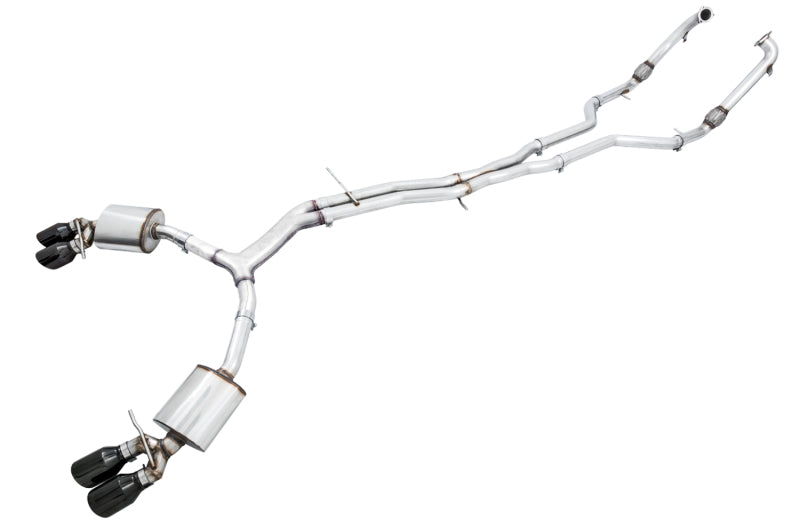 AWE Tuning Audi B9 S5 Sportback Touring Edition Exhaust - Non-Resonated (Black 102mm Tips) 3020-43064 3020-43064 Photo - Primary