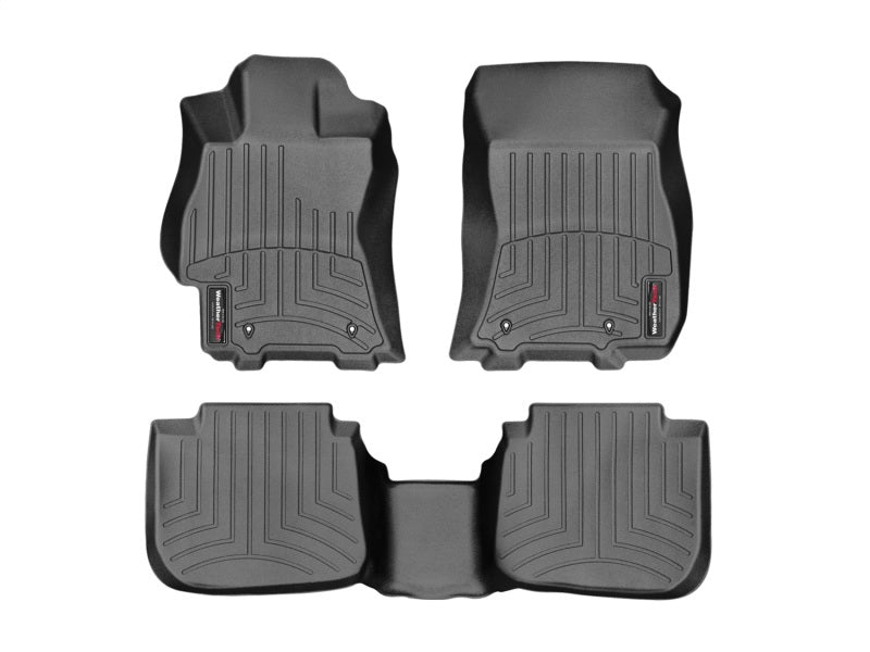 WeatherTech 2015+ Subaru Legacy Rear FloorLiner - Black 44708-1-2 Photo - Primary