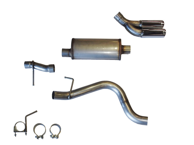 JBA 19-20 Ford Ranger EcoBoost 304SS Dual Side Rear Exit Cat-Back Exhaust w/3-1/2in Tips 30-2545 30-2545 Photo - Primary