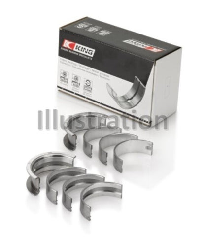 King Engine Bearings Subaru Justy 1987-1990 (Size +0.50mm) Main Bearing Set MB461AM0.5 MB461AM0.5 Photo - Primary