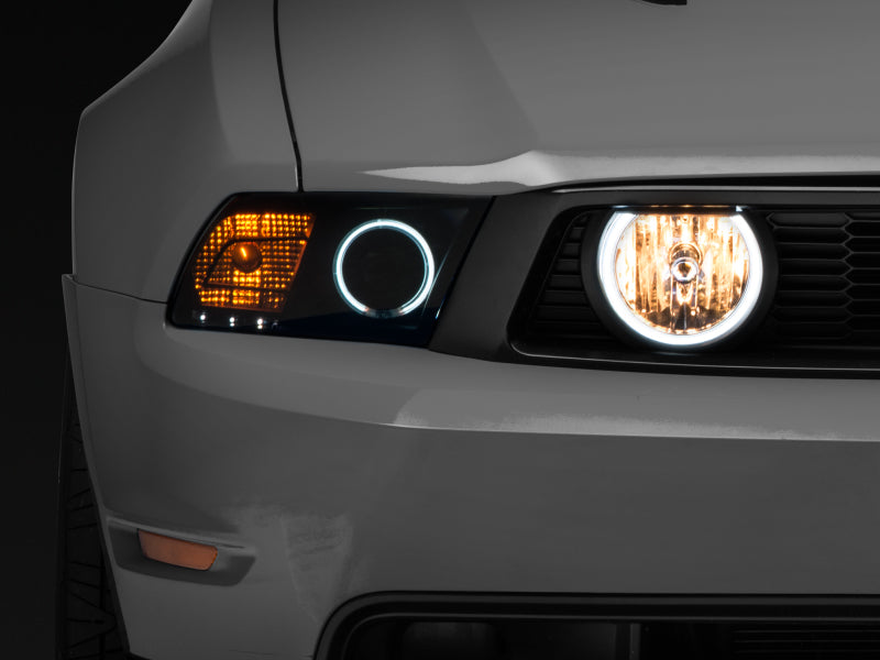 Raxiom 05-12 Ford Mustang GT LED Halo Fog Lights (Chrome) 49133 49133 Photo - Primary