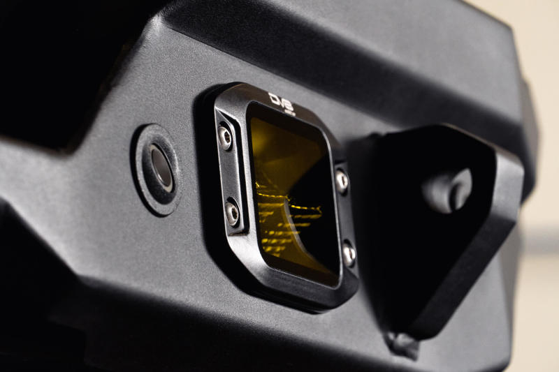 DV8 Offroad DV8 3-Inch Elite Series LED Amber Flush Mount Pod Light BE3FMW40W-A BE3FMW40W-A Photo - Unmounted