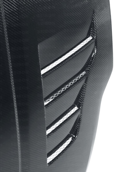 Seibon 07-08 Nissan 350z Carbon Fiber Hood HD0708NS350-VT Photo - Primary