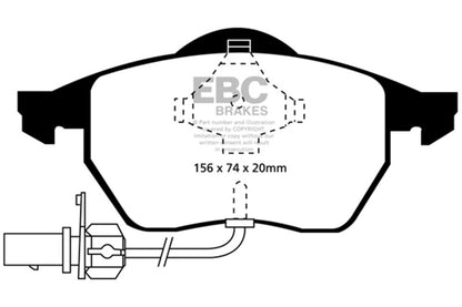 EBC Disc Brake Pad Set DP31114C Photo - Primary
