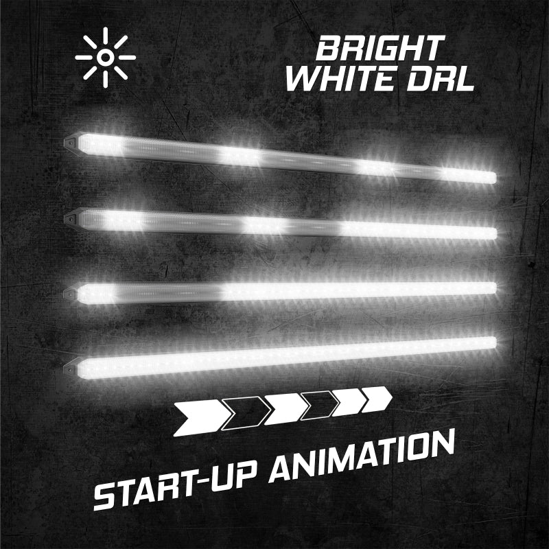 XKGLOW XK Glow 9In Switchback Grill Lights with Start-up Animation & Sequential Turn Signals XK041029-9 XK041029-9 User 1