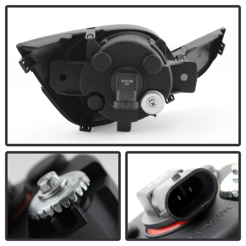 Spyder Nissan Altima 2013-2015 4dr. OEM Fog Lights w/Switch Clear FL-NA13-C 5077813 5077813 User 1