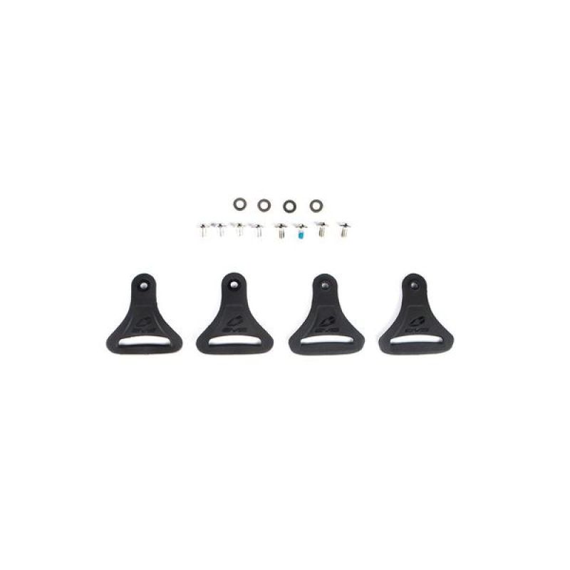EVS Axis D-Rings Kit (2 Flush/2 Swivel/Hardware) - Black KBRP-DR-PK KBRP-DR-PK User 1