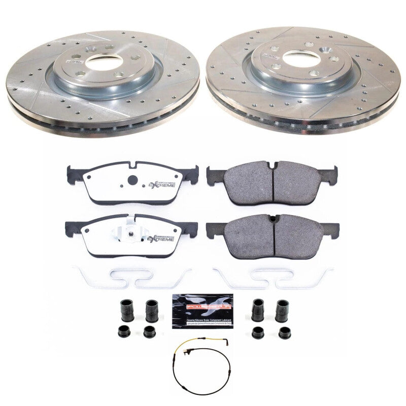 PowerStop Power Stop 17-20 Jaguar F-Pace Front Z36 Truck & Tow Brake Kit K8206-36 K8206-36 Photo - Primary