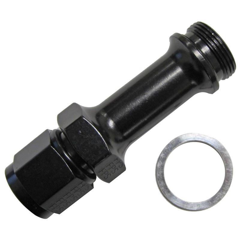 Fragola -8AN x 7/8-20 Carb Adapter Long Female Nut 491974-BL 491974-BL Photo - Primary