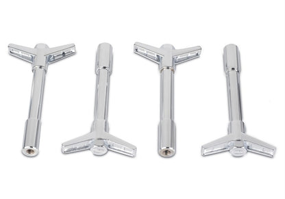 Ford Valve Cove Bolt Kit 4pk Chrome w/Ford Logo FRD302-325 302-325 Photo - Unmounted