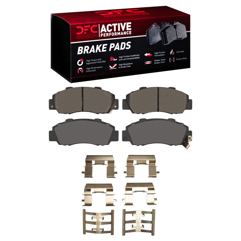 DFC DFC Active Performance Pads Brakes, Rotors & Pads Brake Pads - Performance main image