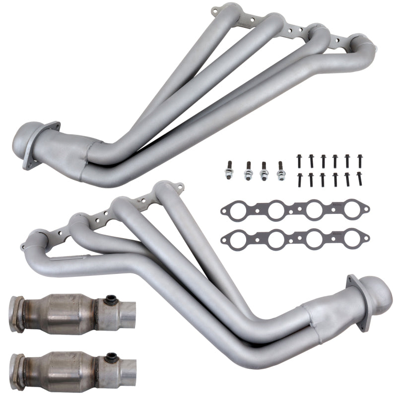 BBK Performance 10-15 Camaro LS3 1-3/4 Full-Lenght Headers w/Cats (Chrome) 4021 Photo - Primary
