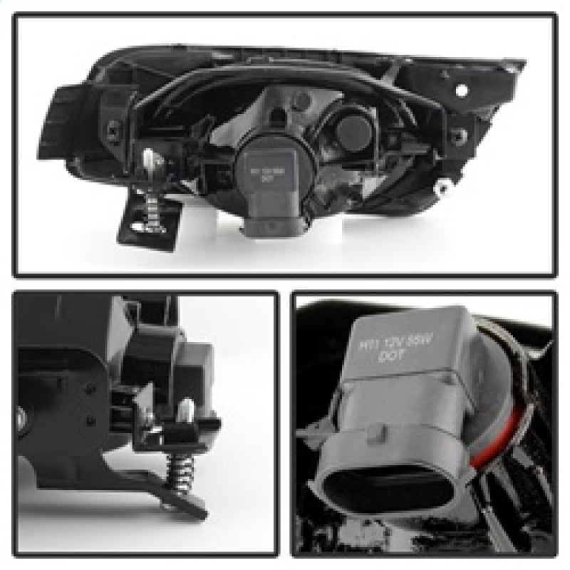 Spyder Honda Odyssey 08-10 OEM Fog Lights W/Switch- Smoked FL-CL-HODY08-SM 5077448 5077448 Photo - Unmounted