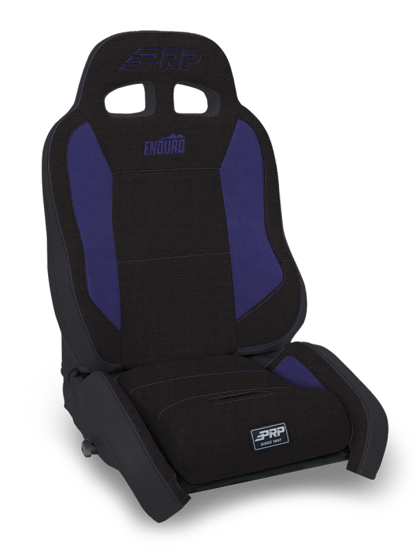 PRP Seats PRP EnduroCrawl Reclining Suspension Seat - Black/Purple Tweed - Driver A9001044-50-M A9001044-50-M Photo - Primary