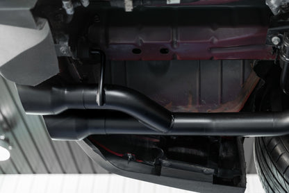 MBRP 18-   Ford Mustang 5.0L 2.5in Axle Back Exhaust MBRS7211BLK S7211BLK Photo - Mounted