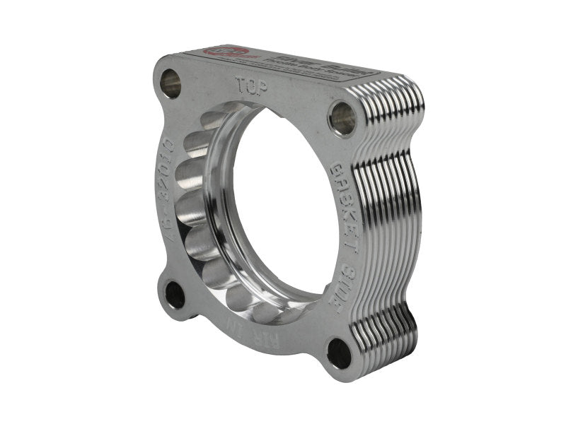 aFe 07-12 Dodge 1500 / 07-12 Dodge Dakota V6 3.7L Silver Bullet Throttle Body Spacer - Silver 46-32010 46-32010 Photo - Unmounted