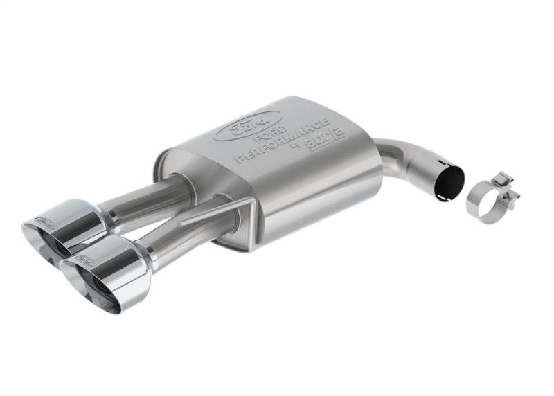 Ford Racing 2024 Mustang 5.0L Extreme Non-Active Cat-Back Exhaust w/Valance - Chrome Tip M-5200-M5ECV M-5200-M5ECV Photo - Unmounted