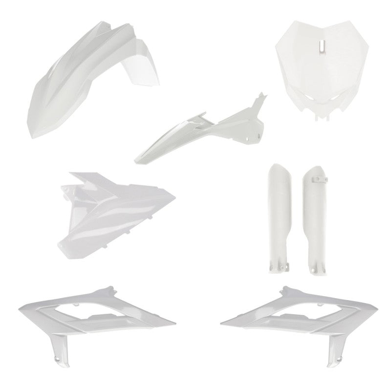 Acerbis 2023 Beta RX300/450 Full Plastic Kit - White 2979660002 2979660002 Photo - Primary