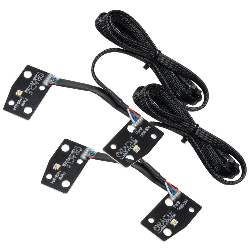ORACLE Lighting Oracle 2021 Ford Bronco DRL Upgrade w/ Halo Kit - ColorSHIFT w/ Simple Controller 1468-504 1468-504 User 1