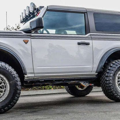 Westin 21-23 Ford Bronco 2dr (Excl. Sport) XTS Pinch Weld Covers - Tex. Blk 42-141855 42-141855 Photo - Mounted