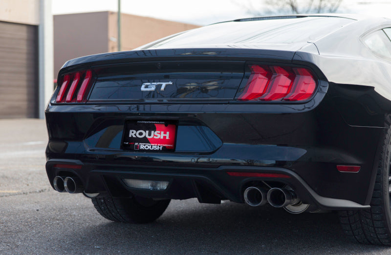 ROUSH 2018-2019 Ford Mustang 5.0L V8 Cat-Back Exhaust Kit (Fastback Only) 422093 422093 Photo - lifestyle view