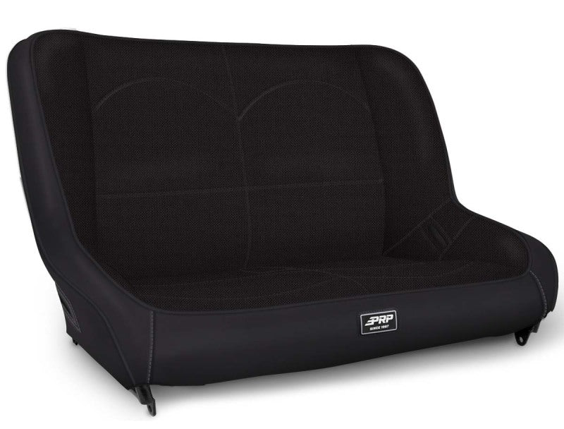 PRP Seats PRP Jeep CJ7/YJ Low Back Rear Bench - Black A3610-36-50 A3610-36-50 Photo - Primary