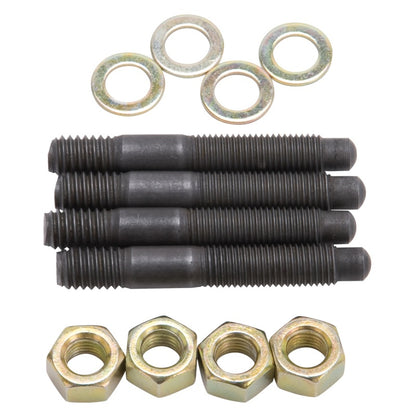 Edelbrock Carburetor, Mounting Studs, Bullet Nosed, Black Oxide, Gold Iridite 8060 Photo - Primary