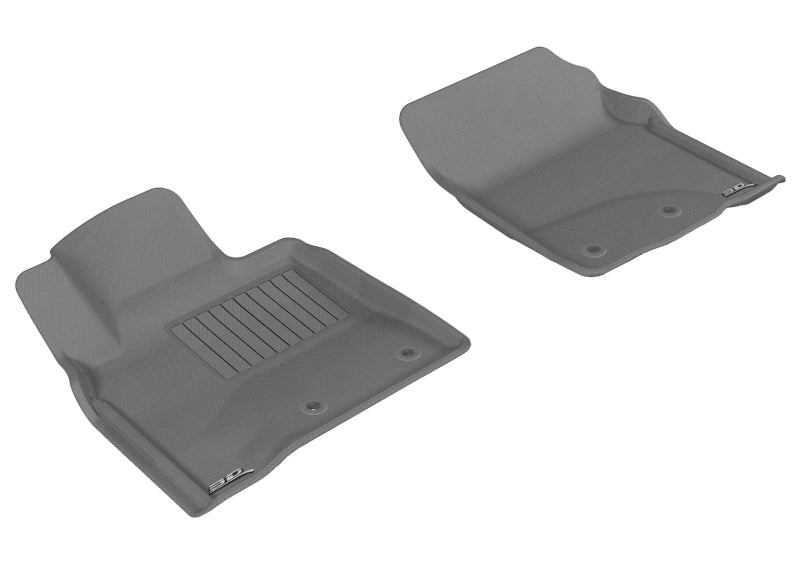 3D MAXpider 2012-2020 Lexus/Toyota LX/Land Cruiser Kagu 1st Row Floormat - Gray L1LX04411501 L1LX04411501 Photo - Primary