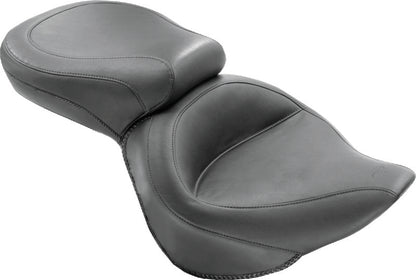 Mustang Motorcycle Mustang 06-17 Harley Softail Wide Tire (200mm) Wide Touring 1PC Seat - Black 76404 76404 Photo - Primary