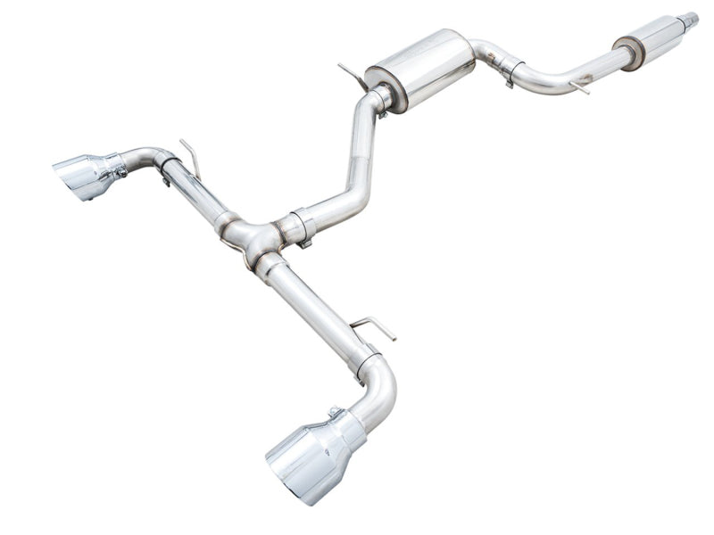 AWE Tuning AWE 2022 VW GTI MK8 Touring Edition Exhaust - Chrome Silver Tips 3015-32658 3015-32658 Photo - Primary