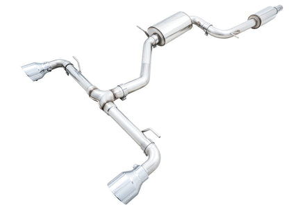 AWE Tuning AWE 2022 VW GTI MK8 Touring Edition Exhaust - Chrome Silver Tips 3015-32658 3015-32658 Photo - Primary