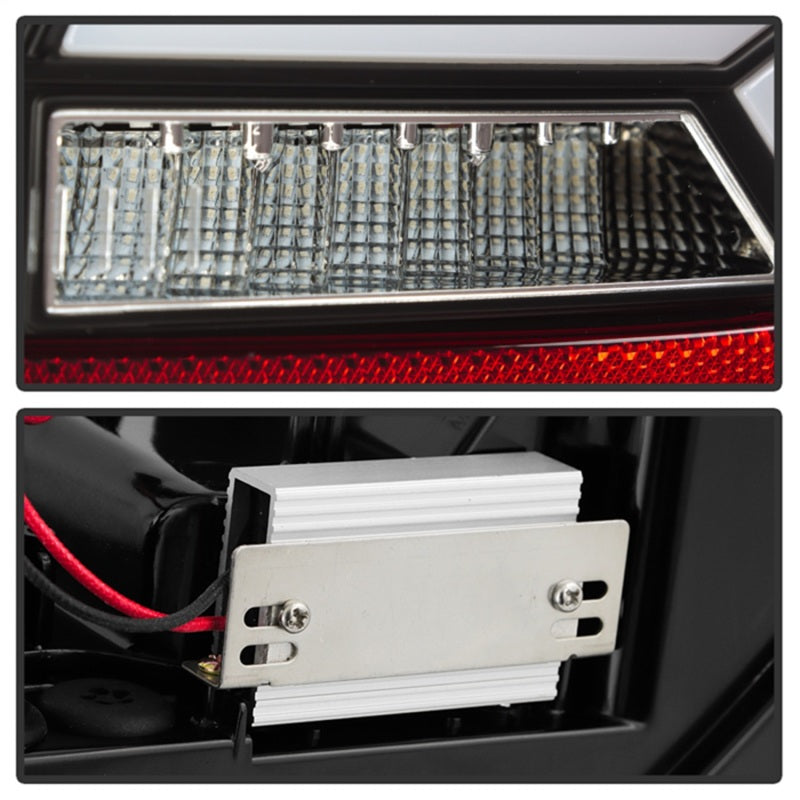 SPYDER Apex 13-17 Audo A5 / S5 / RS5 (Factory LED) LED Tail Lights - Blk (ALT-YD-AA513LED-SEQGR-BK) 5089045 5089045 Photo - Unmounted
