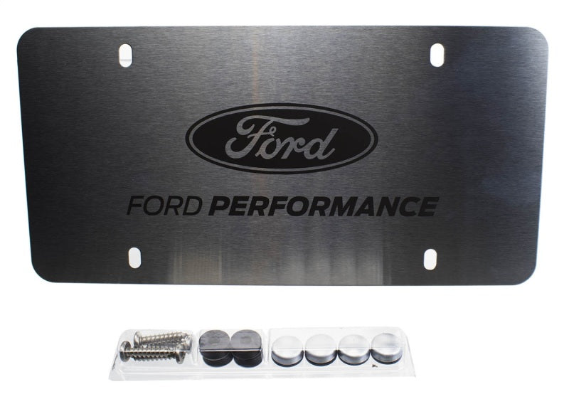 Ford Racing Stainless Steel Marque Plate M-1828-LS M-1828-LS Photo - Unmounted
